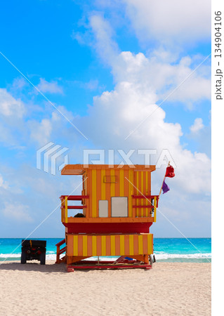 Miami beach baywatch tower South beach Florida 134904106
