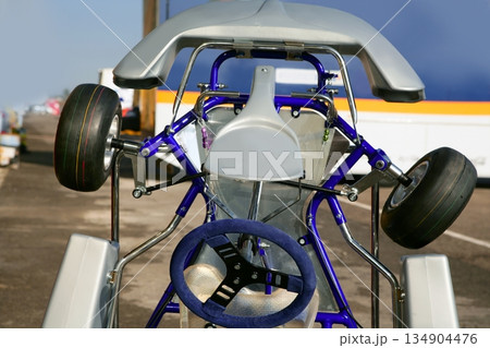 Kart little car competition vehicle detail 134904476
