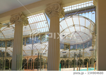 Madrid Palacio de Cristal in Retiro Park Madrid Palacio de Cristal in Retiro Park 134904680