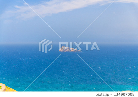 Isla de Benidorm Island rock Isla de Benidorm Island rock 134907009