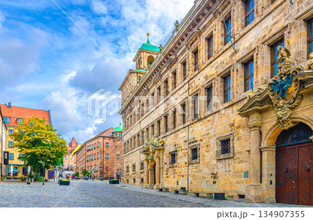 Old town Nuremberg city historical center Old town Nuremberg city historical center 134907355