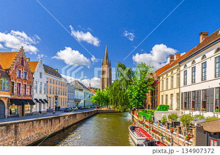 Bruges Brugge old town 134907372