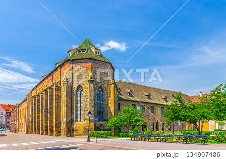 Colmar city historic centre, Alsace Grand Est region, France 134907486