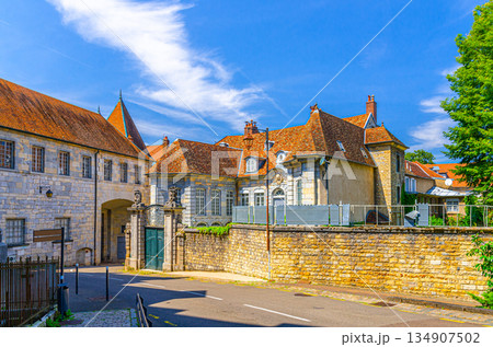 old town Besancon city historic centre 134907502
