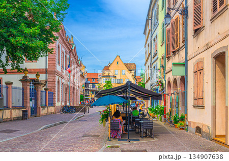 Colmar city historic centre, Alsace Grand Est region, France Colmar city historic centre, Alsace Grand Est region, France 134907638
