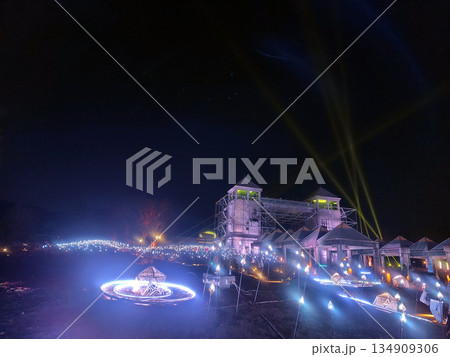 ぐんまフラワーパークプラスのライトアップイベント 134909306