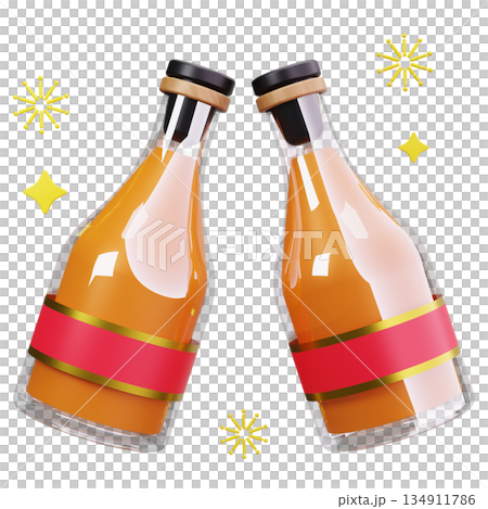 Toasting Drink Bottles 134911786