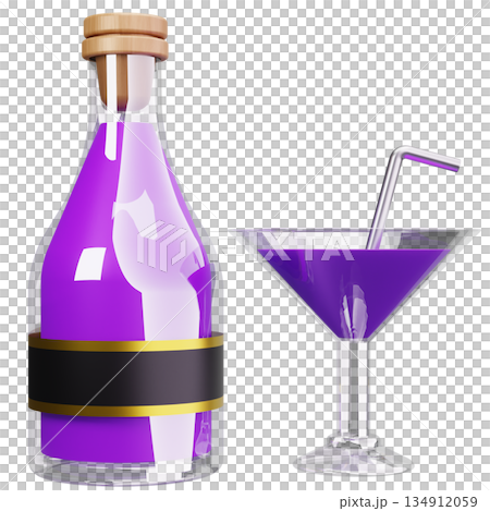 Purple Party Beverage Purple Party Beverage 134912059