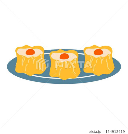 dim sum chinese food illustration dim sum chinese food illustration 134912419