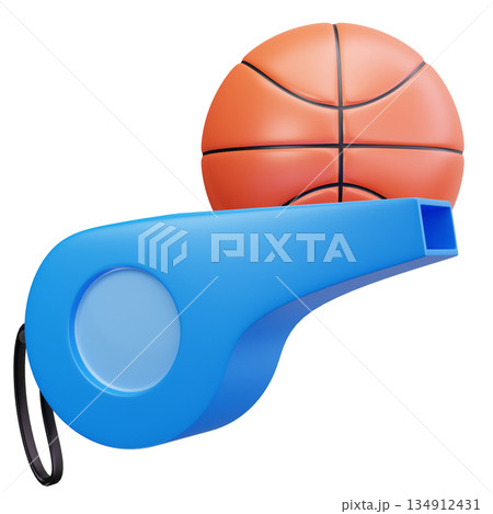 Whistle With Basketball Whistle With Basketball 134912431