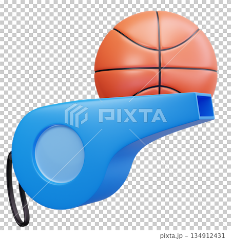Whistle With Basketball Whistle With Basketball 134912431