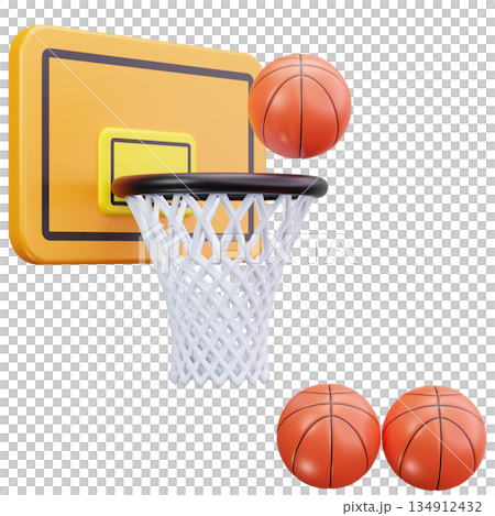 Basketball Shooting Practice 134912432