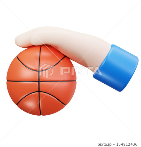 Basketball Hand Dribble Basketball Hand Dribble 134912436