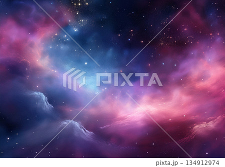 Abstract Cosmic Background 134912974