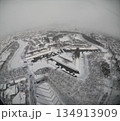 雪の五稜郭 134913909
