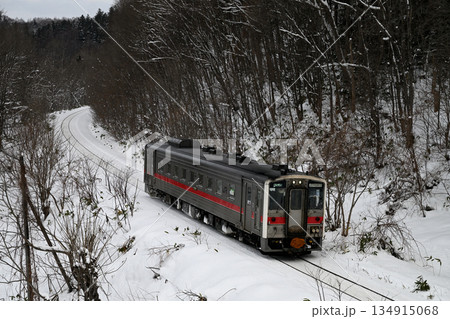 宗谷本線を走る普通列車 宗谷本線を走る普通列車 134915068