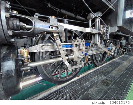 蒸気機関車の弁装置・走り装置(ワルシャート式) 蒸気機関車の弁装置・走り装置(ワルシャート式) 134915176