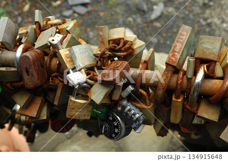 Antiques in the home rural village India 134915648