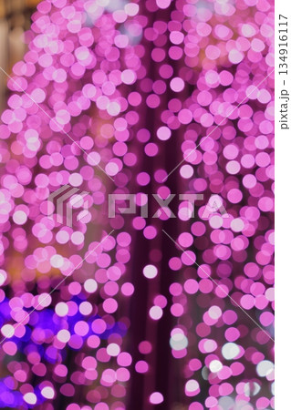 ぼかして撮ったイルミネーション ぼかして撮ったイルミネーション 134916117