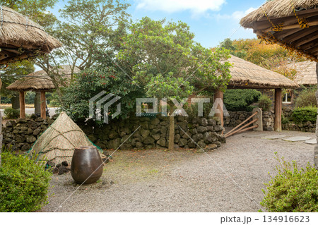 Entrance to Jeju Seongeup Folk Village Entrance to Jeju Seongeup Folk Village 134916623