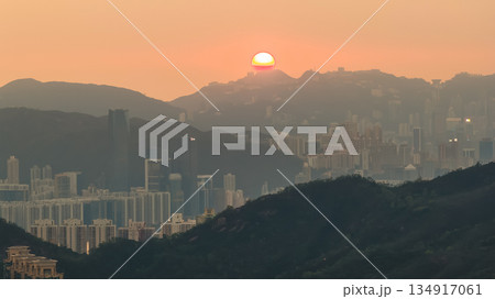 City Gap View in Hong Kong East District Dec 28 2021 134917061