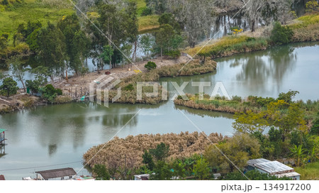 Dec 20 2025 Nam Sang Wai Wetland With Calm Reflective Water Surface 134917200