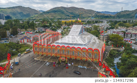 Dec 20 2025 Centuries Old Kam Tin Jiao Festival Towering Bamboo Theatre 134917296