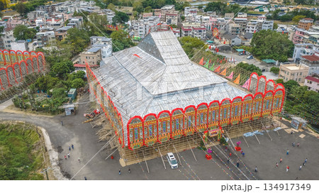 Dec 20 2025 Centuries Old Kam Tin Jiao Festival Towering Bamboo Theatre 134917349