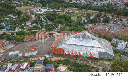 Dec 20 2025 Centuries Old Kam Tin Jiao Festival Towering Bamboo Theatre 134917364