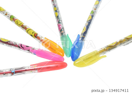 Several pens for children. Several pens for children. 134917411