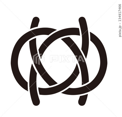 家紋 宝結び 家紋 宝結び 134917466