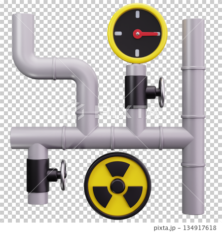 Radiation Control Pipes Radiation Control Pipes 134917618