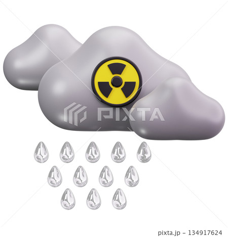 Radioactive Toxic Cloud 134917624