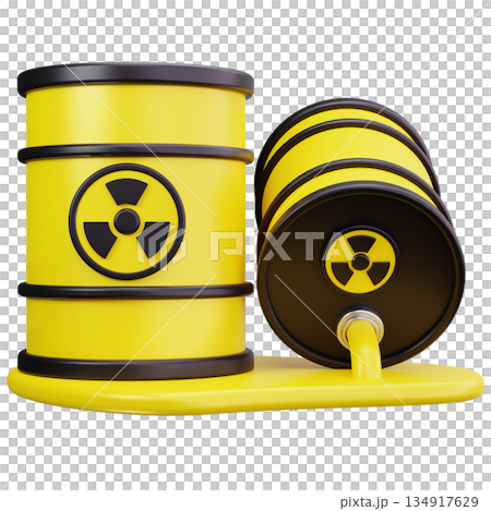 Toxic Waste Barrels 134917629