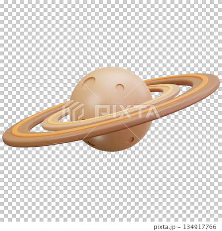 Saturn Brown Planet 134917766