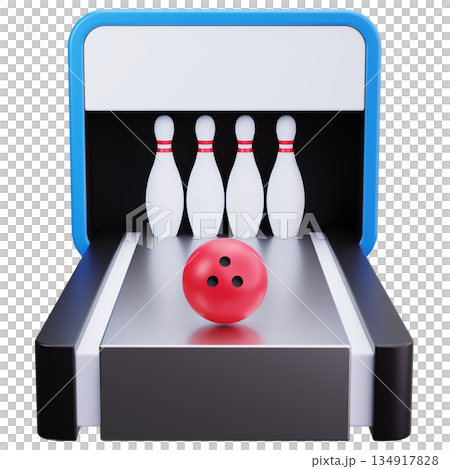 Bowling Strike Lane Bowling Strike Lane 134917828