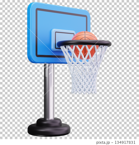 Basketball Hoop Shot 134917831