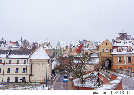 Jewish quarter, which got turned into a ghetto by the Nazis, Lublin, Poland 134918131