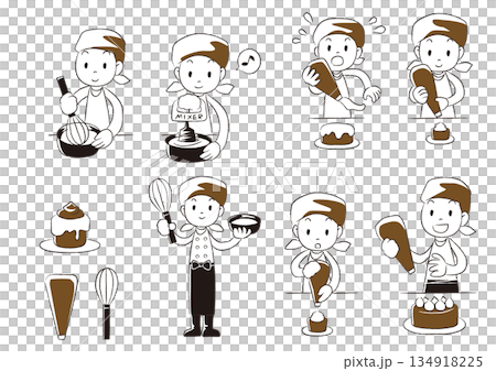 お菓子作り 134918225