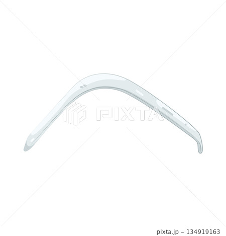 Illustration of tongue depressor 134919163