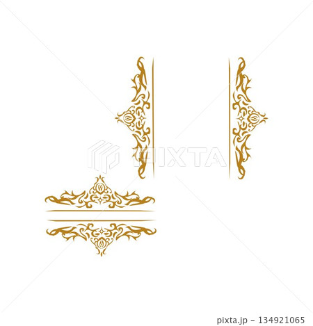 islamic mandala border Mandala Arabesque Islamic Pattern For Wedding Invitation 134921065
