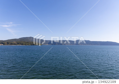 【鹿児島】快晴の池田湖 134922109