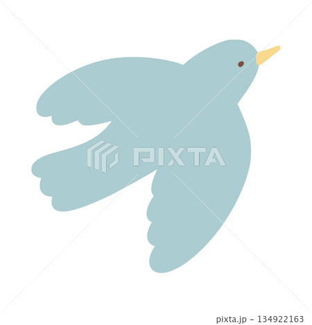 Blue bird flying for mother's day celebration Blue bird flying for mother's day celebration 134922163
