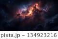 Deep Space Cosmic Nebula Glow 134923216