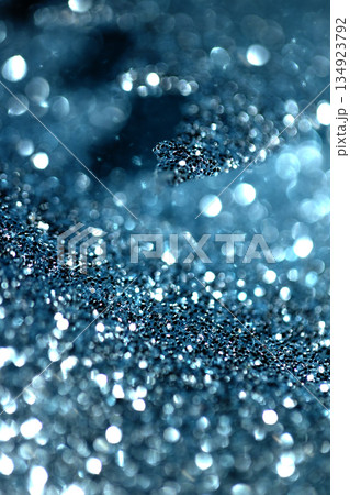 bokeh blue glitter sparkle abstract background 134923792