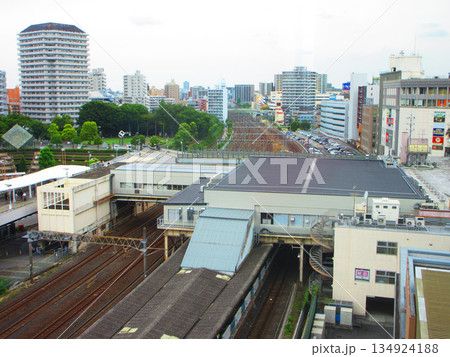 埼玉県川口市の川口駅の西口方面の風景 134924188