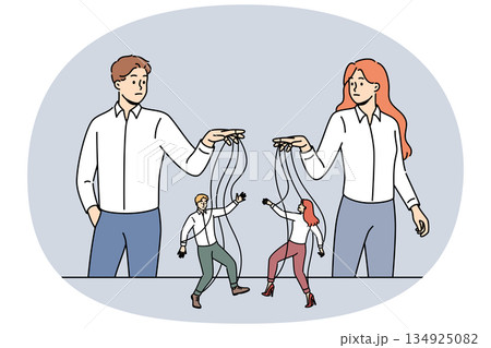 Puppeteer managers manipulate subordinates like puppets in order to achieve growth in business 134925082