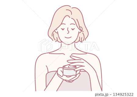 Serene individual enjoying warm tea, Relaxed individual engaging in mindful tea drinking experience Serene individual enjoying warm tea, Relaxed individual engaging in mindful tea drinking experience 134925322