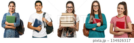 Diverse Students People Set 134926317