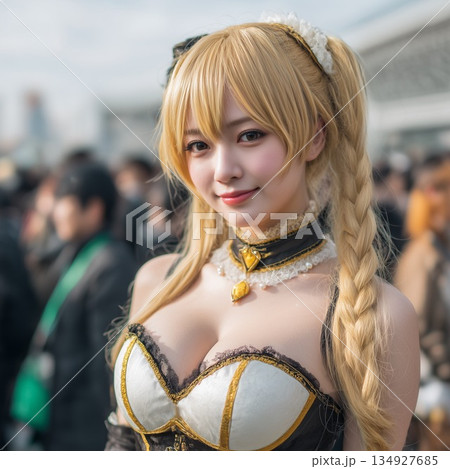 コミックマーケットで撮影したコスプレイヤー コミックマーケットで撮影したコスプレイヤー 134927685